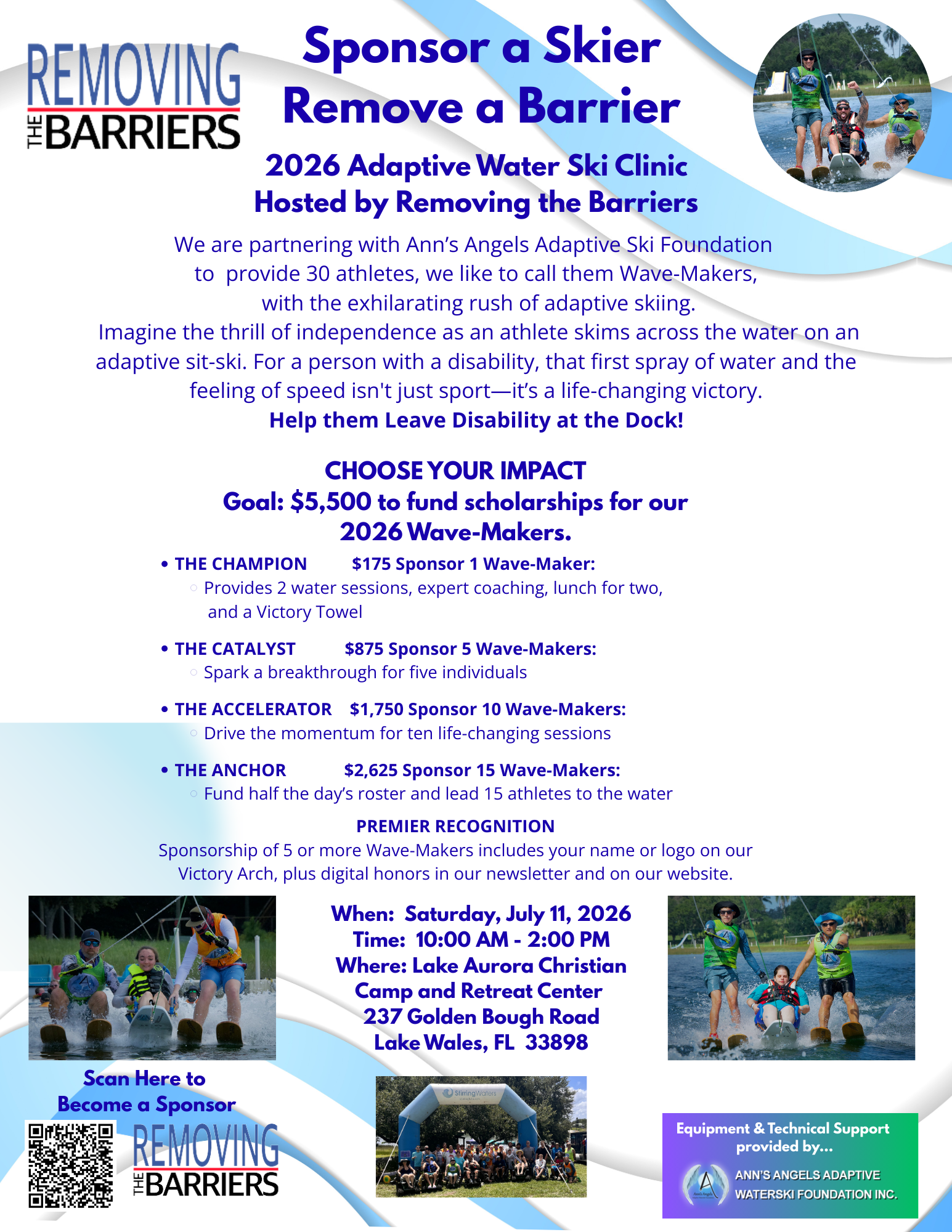 2026 Adaptive Ski Sponsor